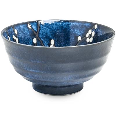 Bol udon japons Hana blue 17 cm