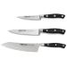 Set 3 ganivets Arcos Riviera Santoku negre