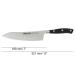 Set 3 ganivets Arcos Riviera Santoku negre