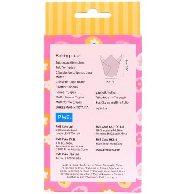 Paper muffins Tulipa x24 PME Ous Pasqua