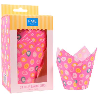 Paper muffins Tulipa x24 PME Ous Pasqua