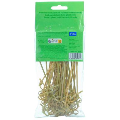 Broqueta bamb Spiral x50 12 cm