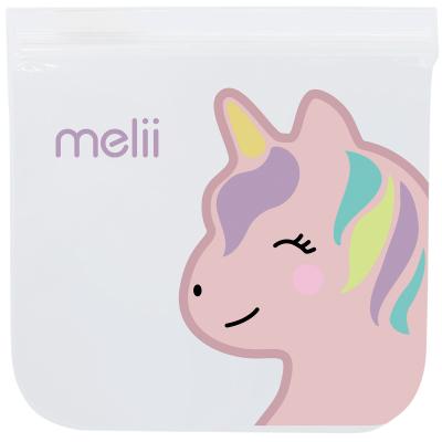 4x bosses reutilizables PEVA Zip Gat-Unicorn