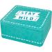 Capsa Stay Wild metall 21x19 cm