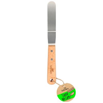 Esptula curta pastissos We Care fusta 9,5x2,5 cm