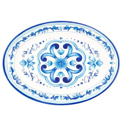 Safata ovalada petita Guzzini Blues 35x25 cm