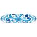Safata rectangular petita Guzzini Blues 39x16 cm