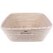 Banetton fermentar pa quadrat 25 cm amb tela