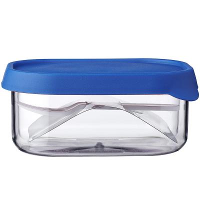 Fiambrera infantil per a fruita amb forquilla Fiambrera infantil per a fruita amb forquilla