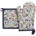 Set de 2 guant i agafador cuina reciclat Greta