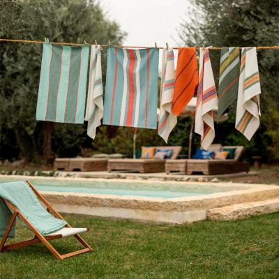 Drap de cuina cot reciclat Vert eau