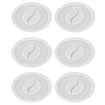Set 6 tapetes decorativos silicona Mini Coffee Dec
