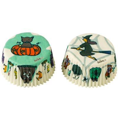 Paper cupcakes x36 Witch