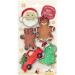 Set 5 talladors galetes Nadal Ginger & Santa