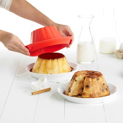 Motllo flam silicona amb plat 24 cm