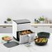 Cistell fregidora air fryer silicona Lekue