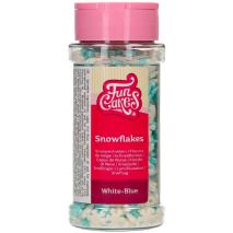 Sprinkles Copos de nieve blanco/azul 50 g