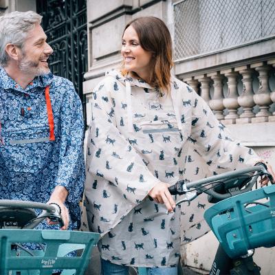 Impermeable plegable reflectant Gat