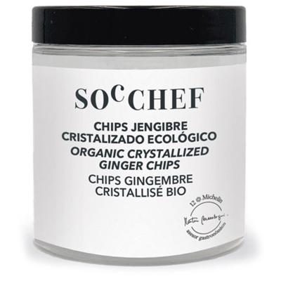 Xips de gingebre cristal.litzat 3-6 mm 150 gr