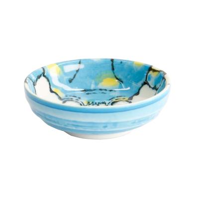 Bol japons Cangrejo light blue