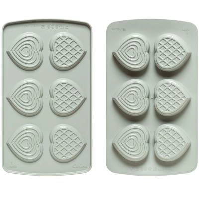 Set 2 Motllos silicona x2 Duo Cor