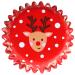 Paper mini cupcakes alumini x60 Rudolph