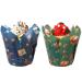 Paper muffins Tulipa x24 PME Taller Santa
