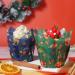 Paper muffins Tulipa x24 PME Taller Santa