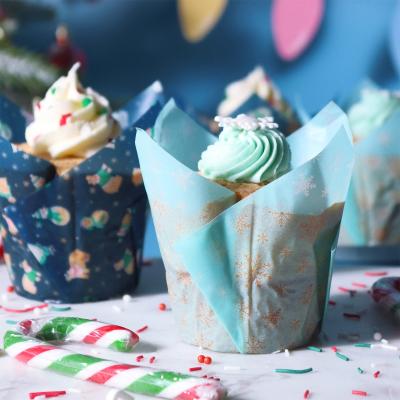Paper muffins Tulipa x24 PME Frozen