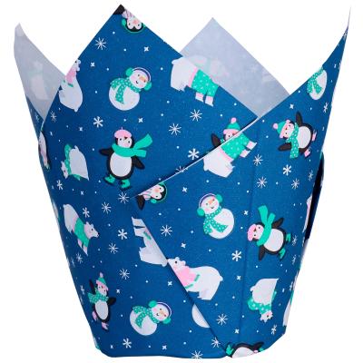 Paper muffins Tulipa x24 PME Frozen
