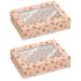 Set 2 caixes per 12 cupcakes Gingerbread