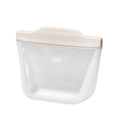 Bossa amb base reutilitzable silicona Oxo