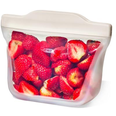 Bossa amb base reutilitzable silicona Oxo