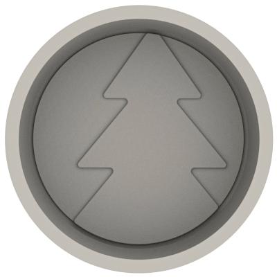 Motllo silicona 3D Hiver 20 cm