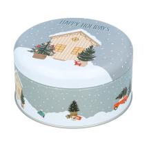 Caja metal Happy Holidays S