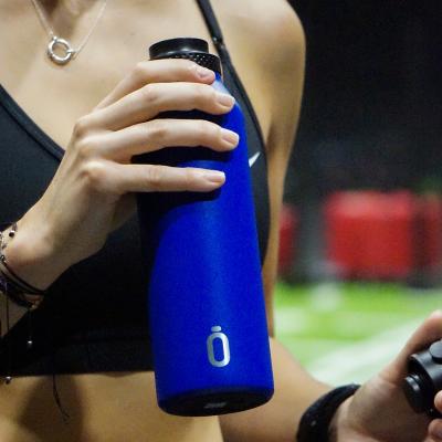 Ampolla t�rmica cer�mica Runbott MII 600 ml blau r