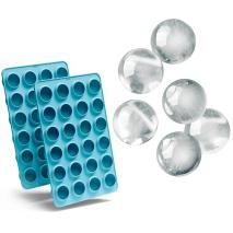 Set 2 moldes cubitos mini esferas