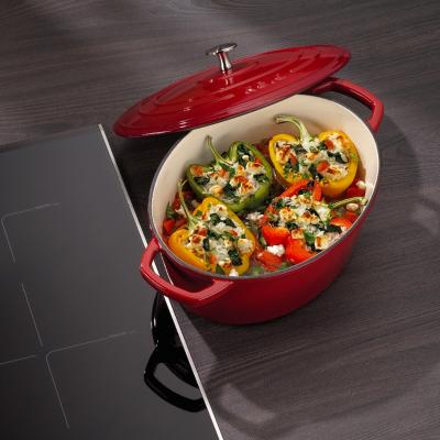 Cassola oval ferro fos esmaltada 29 cm, 4 L