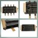 Raclette elctrica pedra fusta Bedretto 8 p
