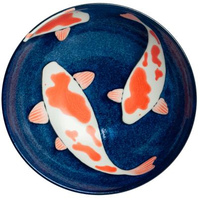 Bol peix japons Koi 21,5 cm alt