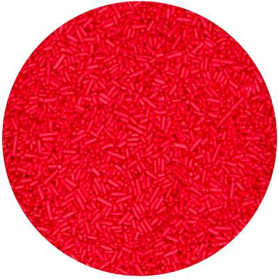Sprinkles sucre Strands 80 g vermell