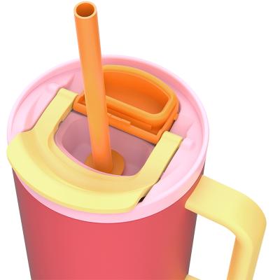 Termo tumbler amb canya Kambukka Rio 950 ml pink