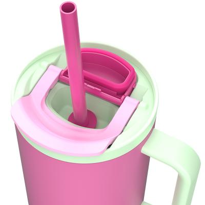 Termo tumbler amb canya Kambukka Rio 950 ml mint