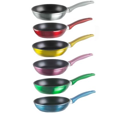 Mini paella ous fregits Alu 14 cm assortit