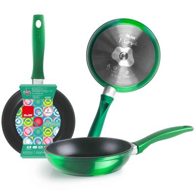 Mini paella ous fregits Alu 14 cm assortit