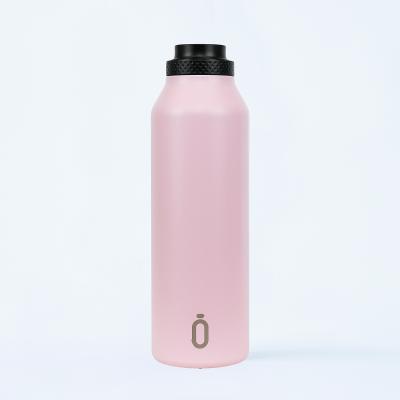Ampolla t�rmica cer�mica Runbott MII 600 ml rosa p