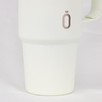 Gerra t�rmica cer�mica Runbott Latt 800 ml nata