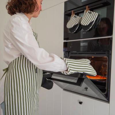 Davantal 100% cot� Yinte greenolive