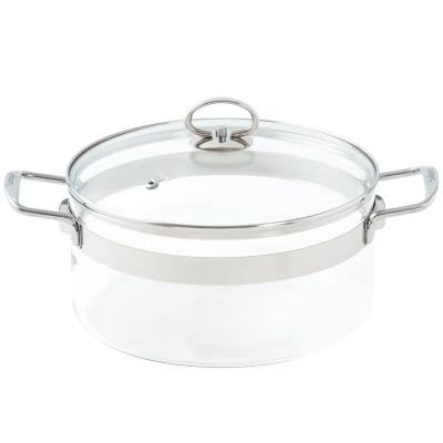 Olla vidre amb tapa 24 x 12 h cm -4,2 L