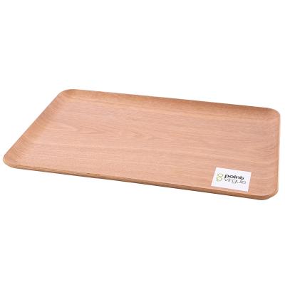 Safata servir fusta 39x27 cm natural